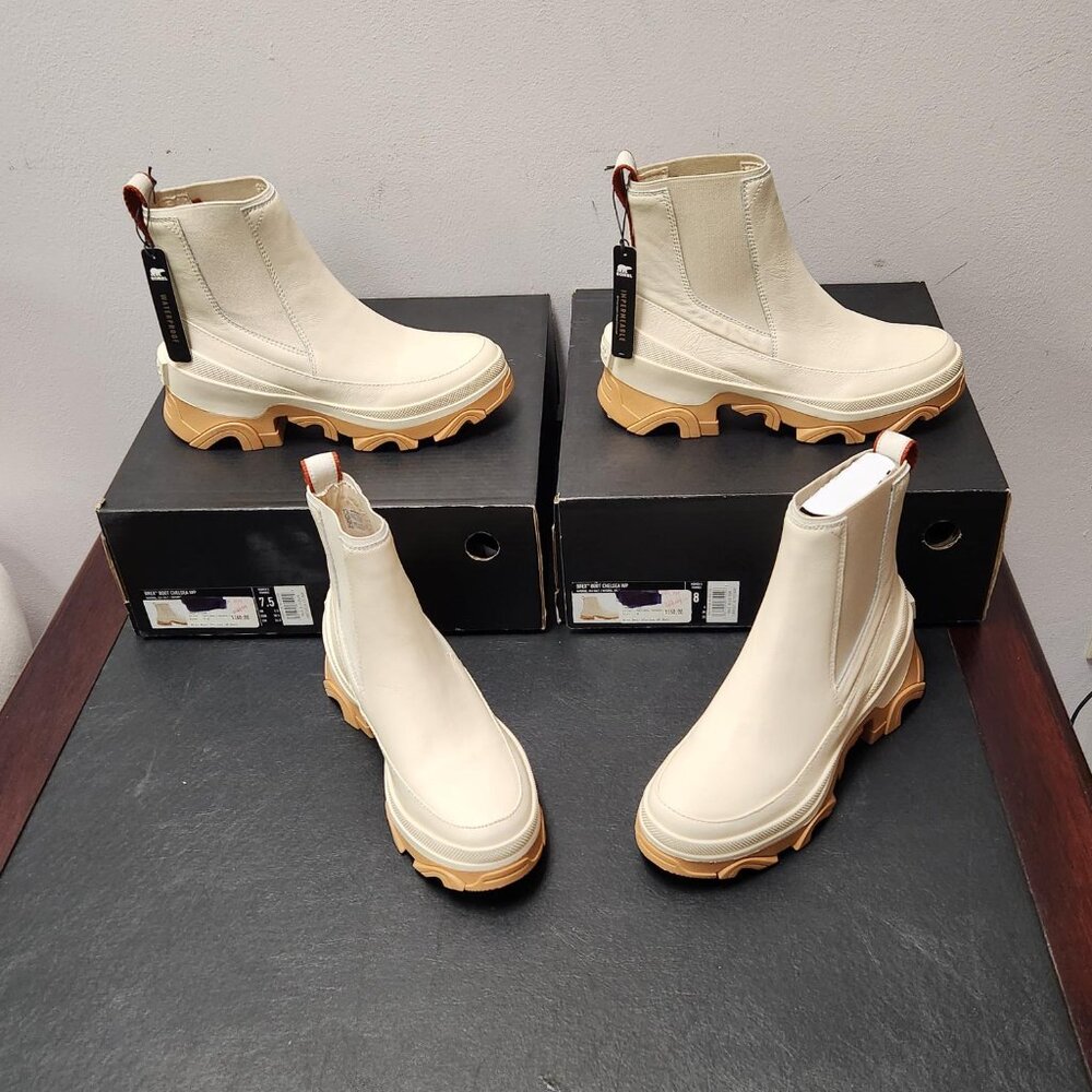 Sorel Beige natural Sea Salt Brex Chelsea Sizes 7.5 & 8